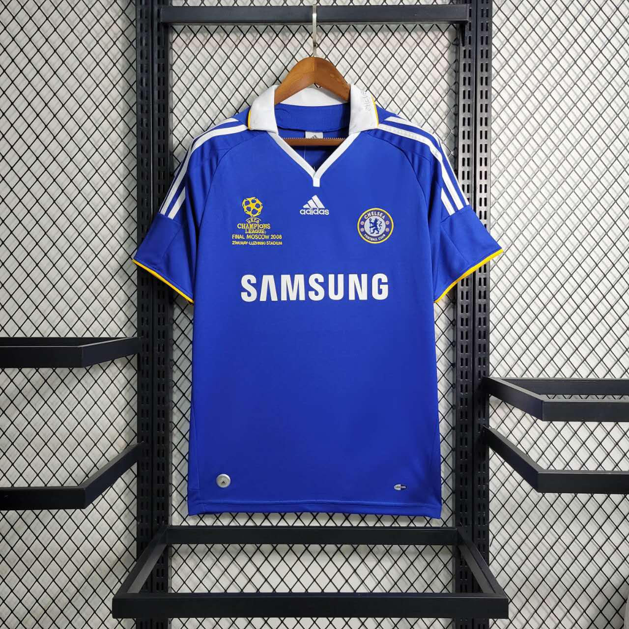 Chelsea 2007 08 Jersey Chelsea 2008 Chelsea 07-08 Local Manga Corta