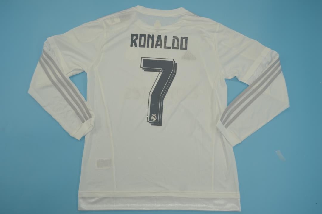 Real Madrid 15-16 Home Long Sleeve