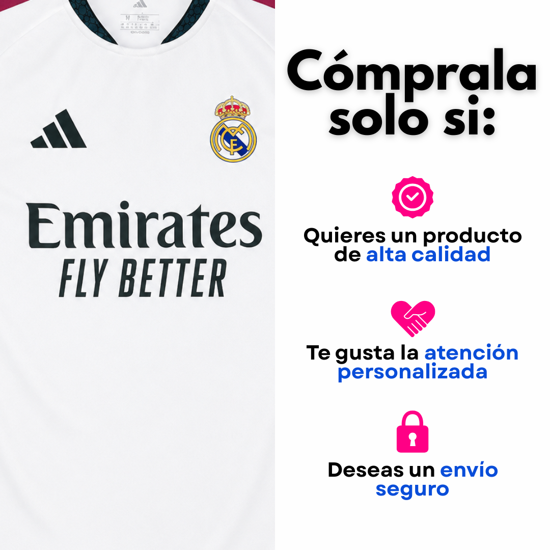 Real Madrid 2026-2027 Local – Versión Jugador