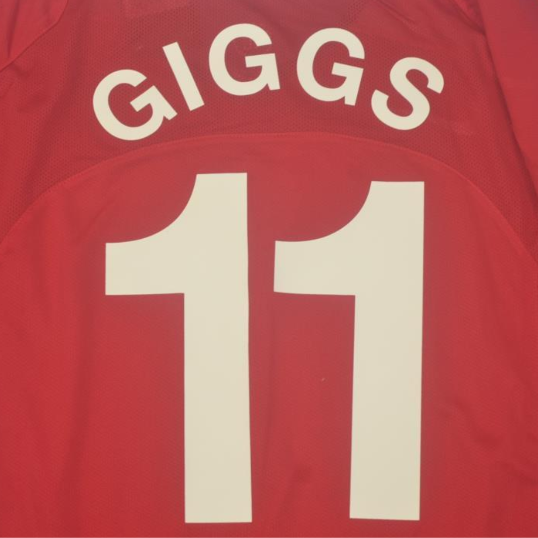 Manchester United 06-07 Home short sleeve