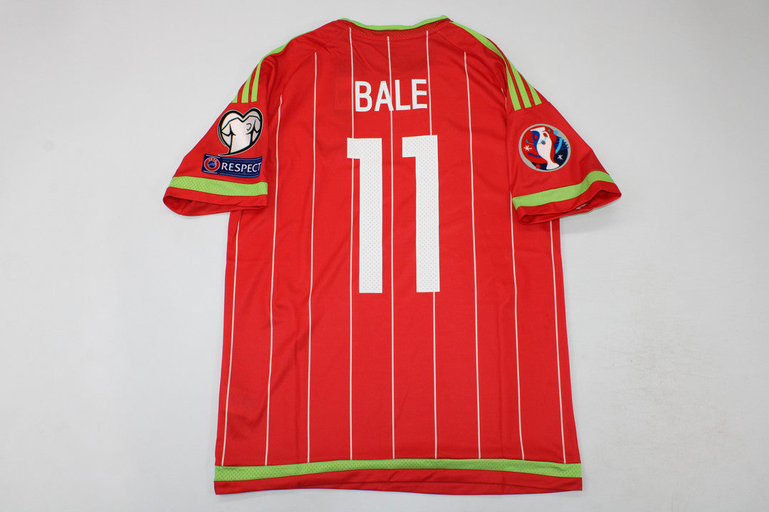 Wales 2015 Home Short Sleeve