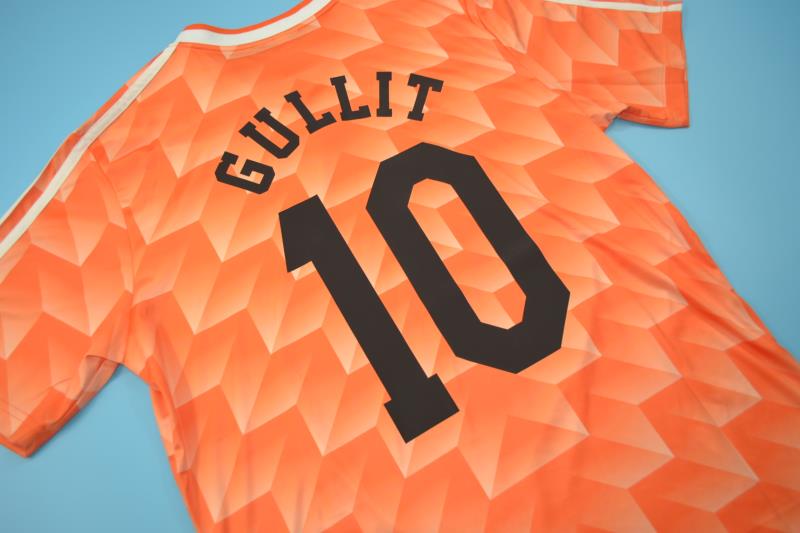 Netherlands 1988 Home Short Sleeve