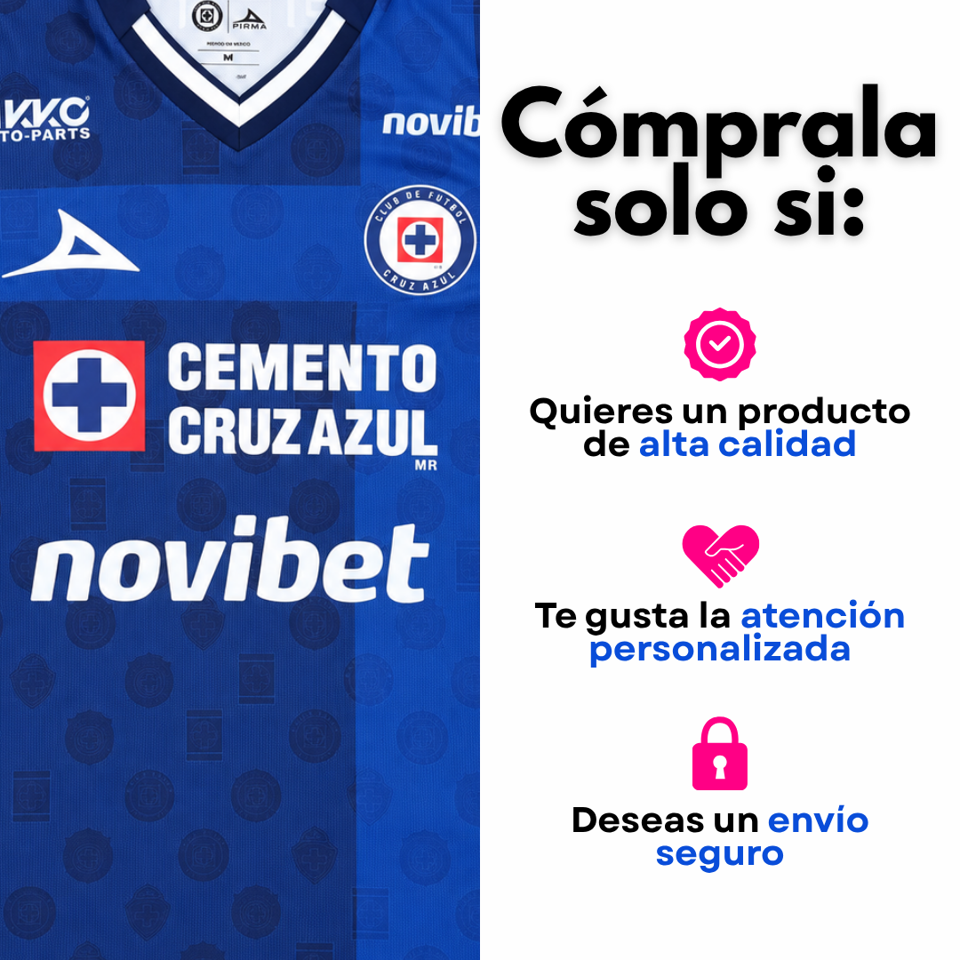 Cruz Azul tercero 2026/27 versión fan