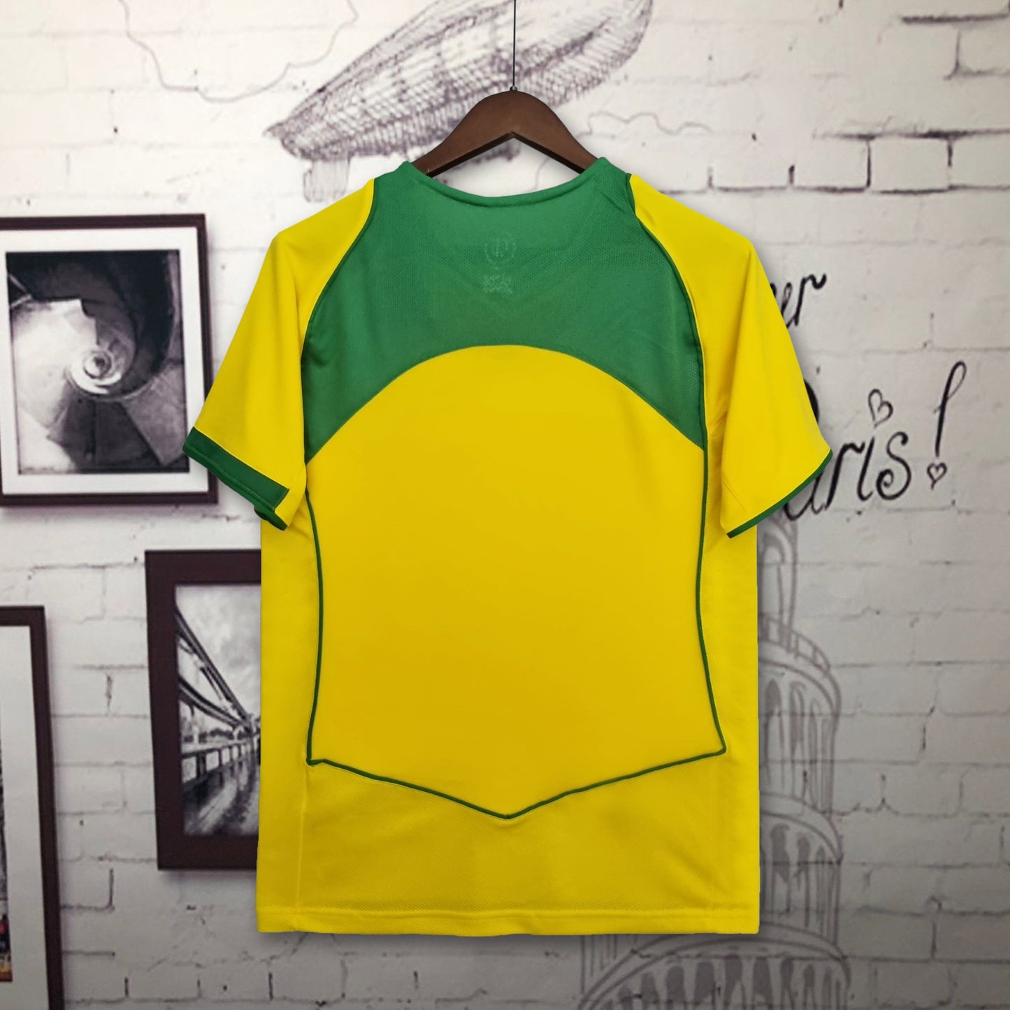 Brazil 2004 Home Short Sleeve