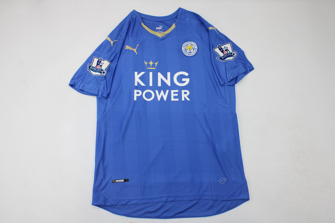 Leicester City 15 16 Home short sleeve Club de Jerseys