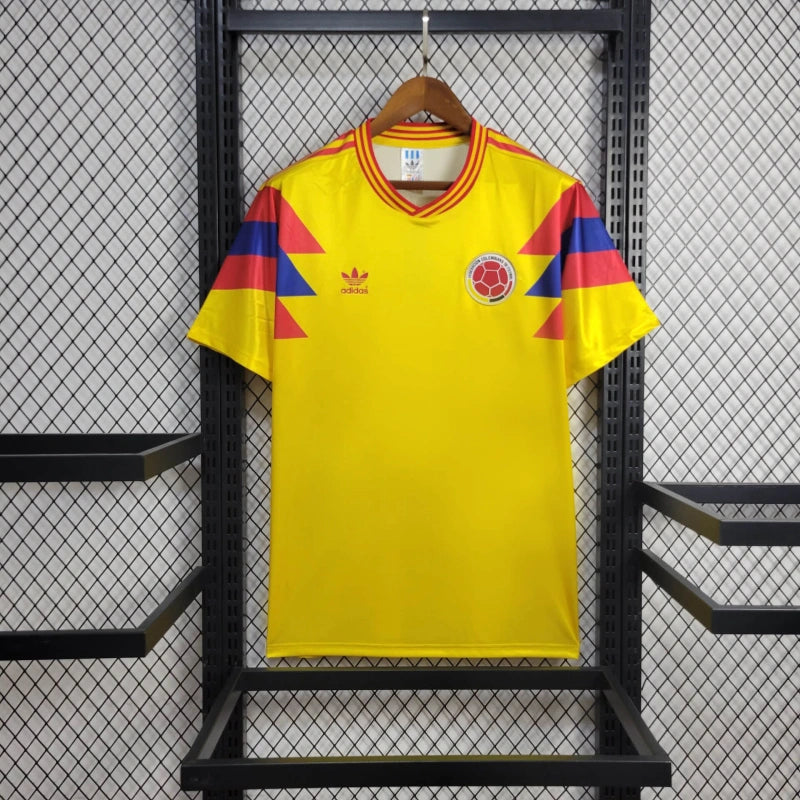 Colombia 1990 Home Short Sleeve