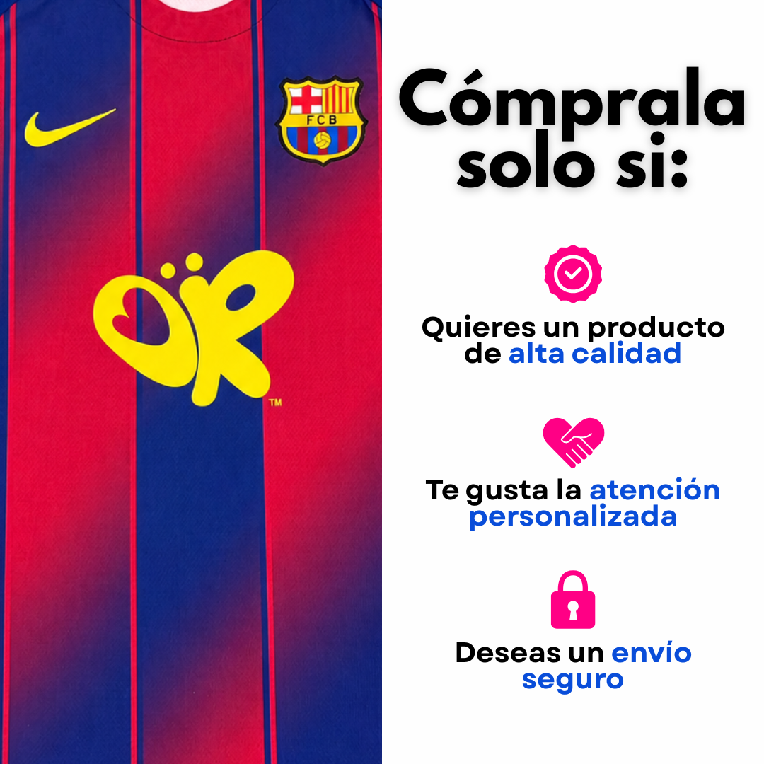 Barcelona 2025-26 Olivia Rodrigo versión jugador