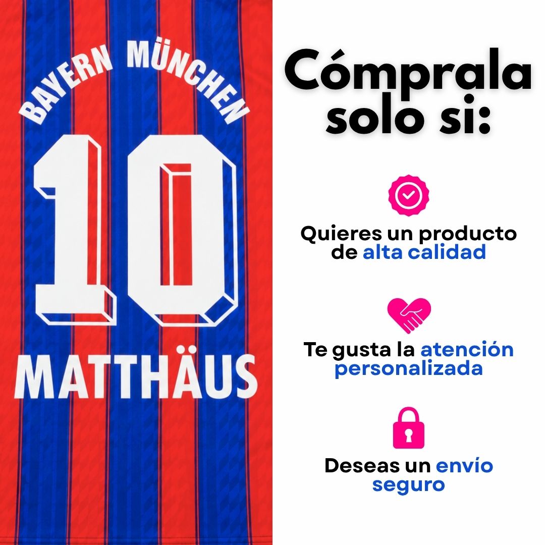 Bayern Munich 95-97 Local manga corta