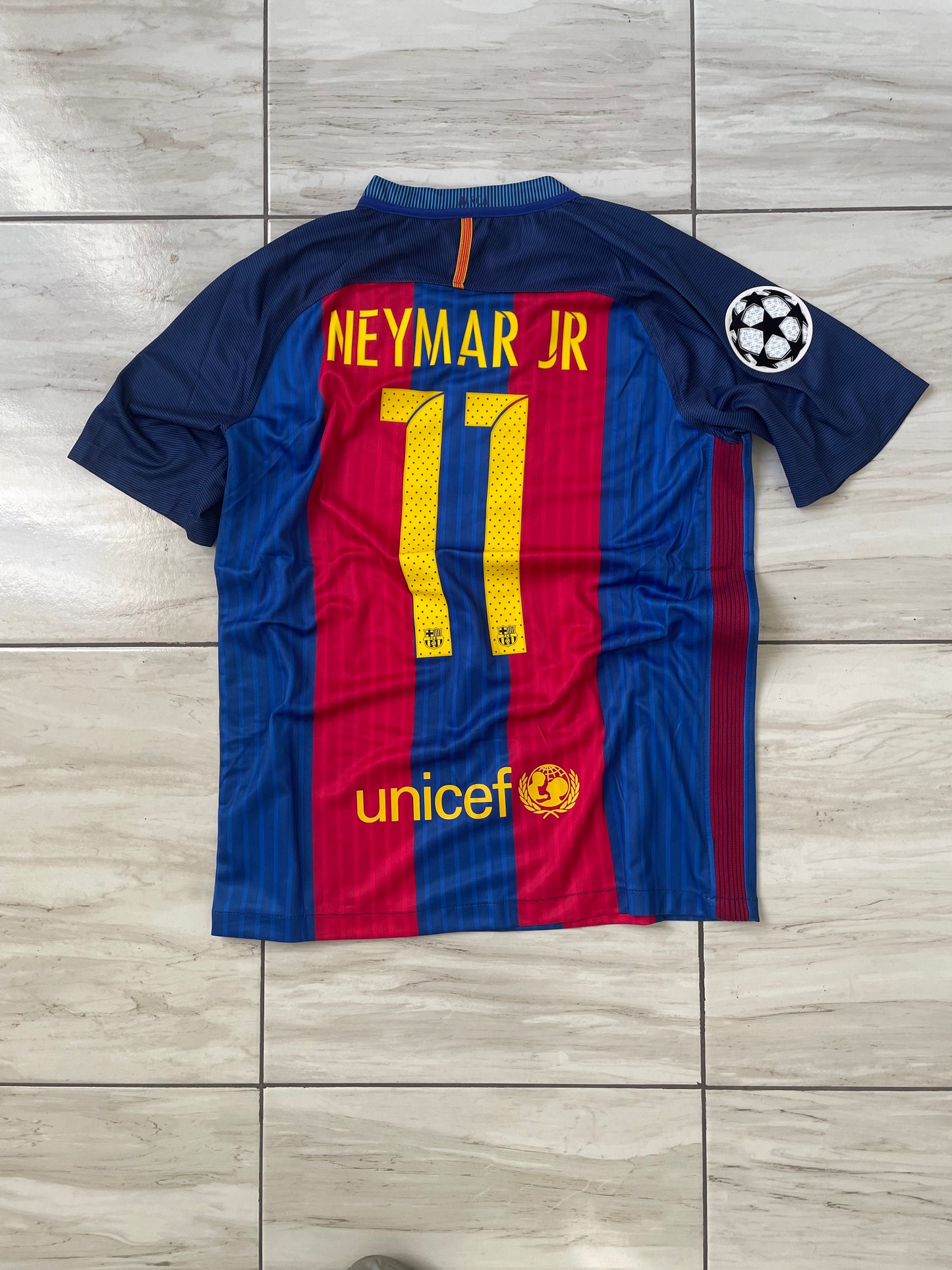 Barcelona 16-17 Home short sleeve