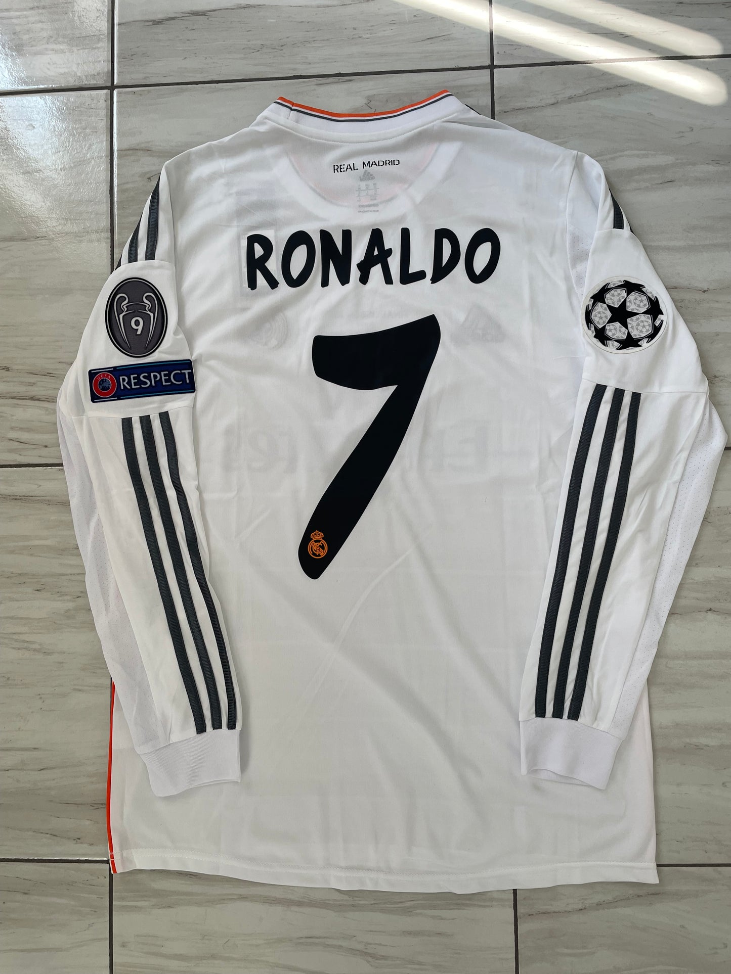 Real Madrid 13-14 Home Long Sleeve