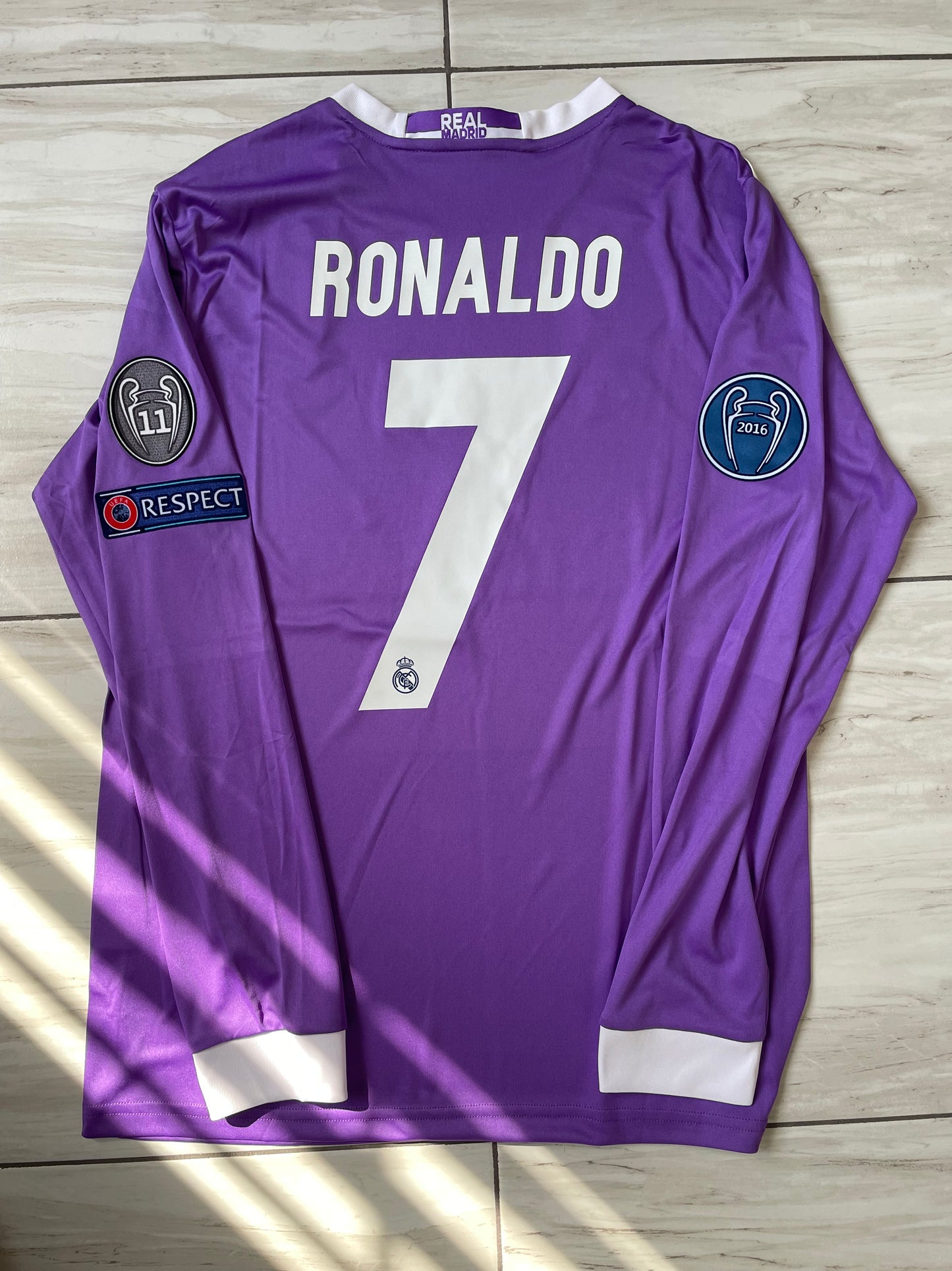Real Madrid 16-17 Visit long sleeve