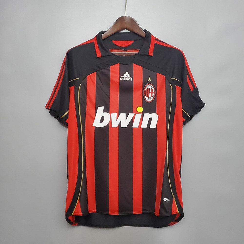 Milan 06-07 Home short sleeve – Club de Jerseys