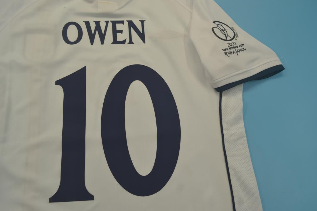 England 2002 Home Short Sleeve