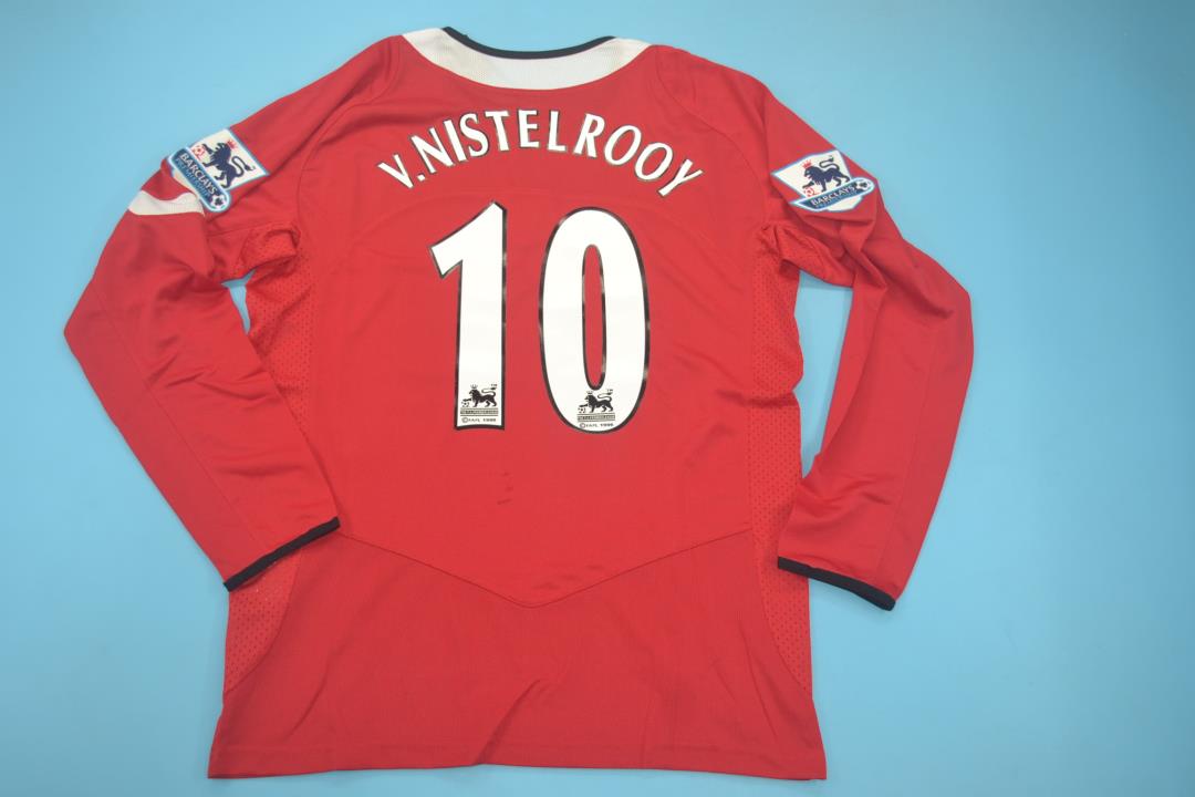 Manchester United 04-05 Home long sleeve