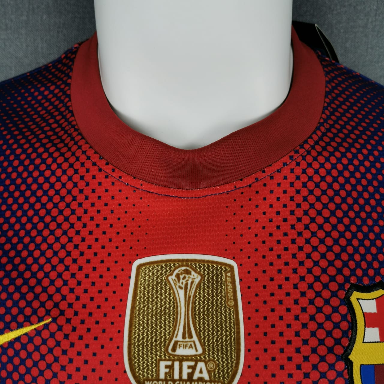Barcelona 12-13 Home Short Sleeve