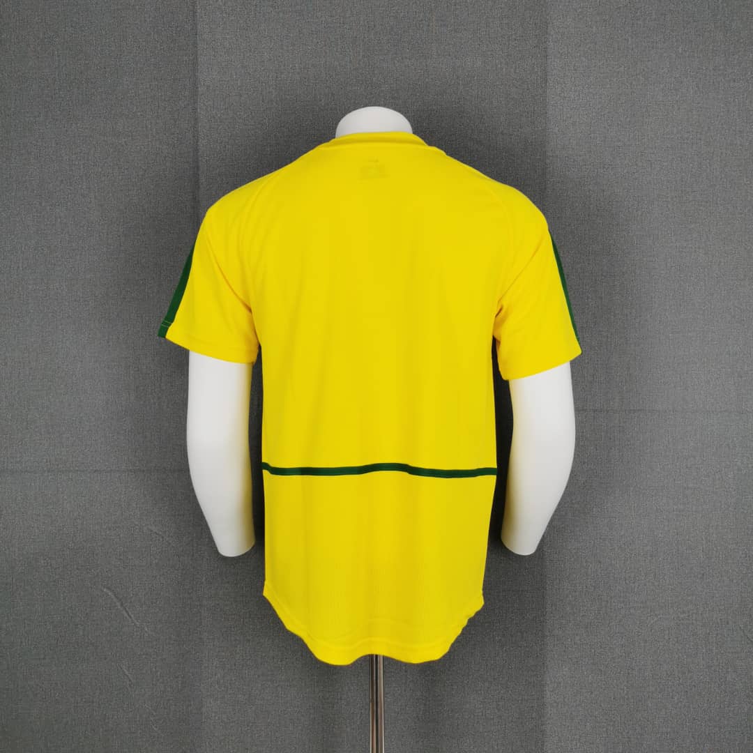 Brazil 2002 Home Short Sleeve