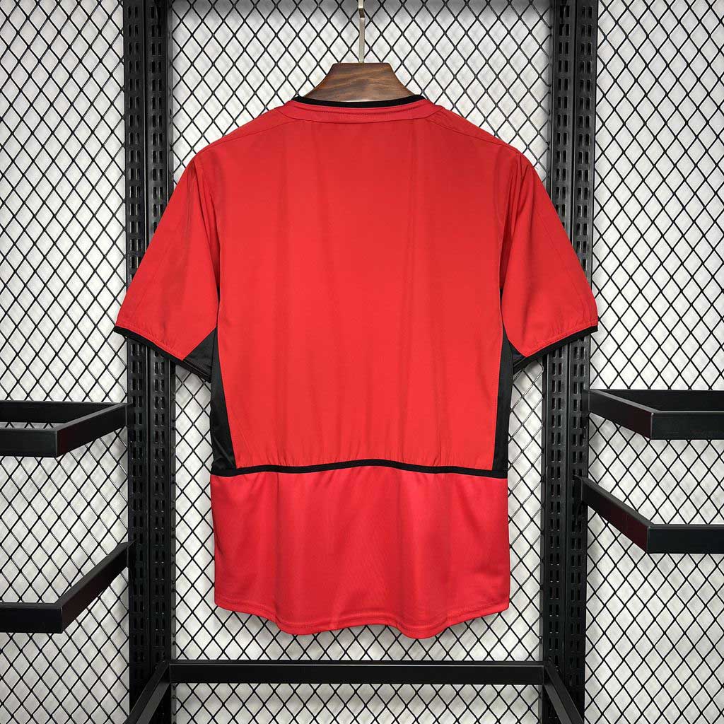 Manchester United 06-07 Home short sleeve