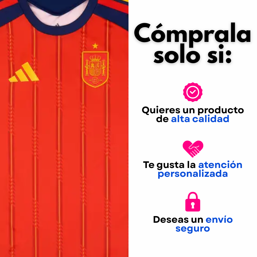 España Mundial 2026 Local versión jugador - ENVÍO RÁPIDO
