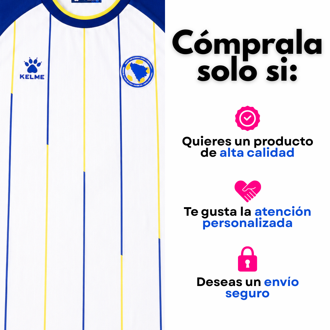 Bosnia y Herzegovina Mundial 2026 Visita Versión Fan
