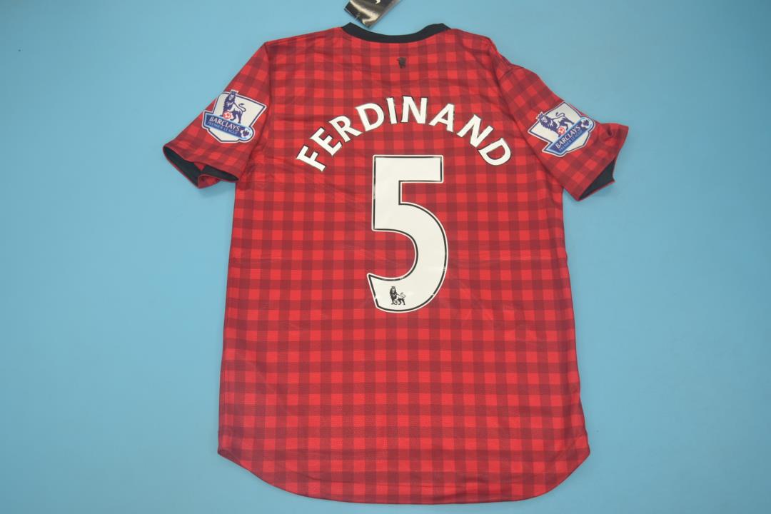 Manchester United 07-08 Home short sleeve