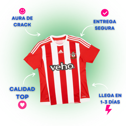 Southampton 2015-16 Local Virgil Van Dijk #17 — Liquidación talla M