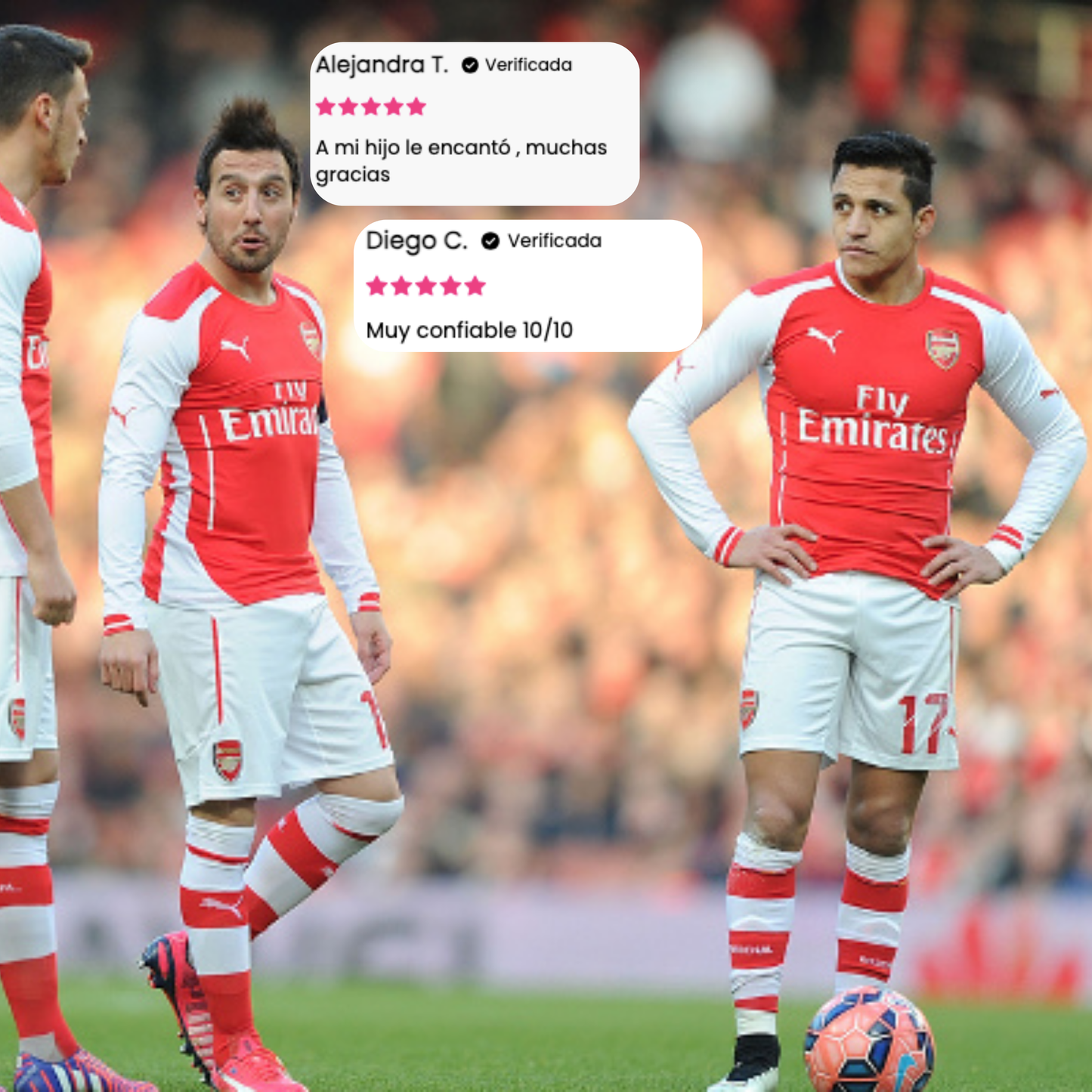 Arsenal 2014-15 Local Mesut Özil #11 — Liquidación talla L