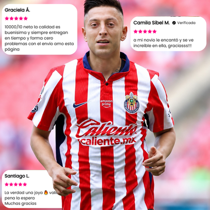 Chivas 2026/27 local versión jugador