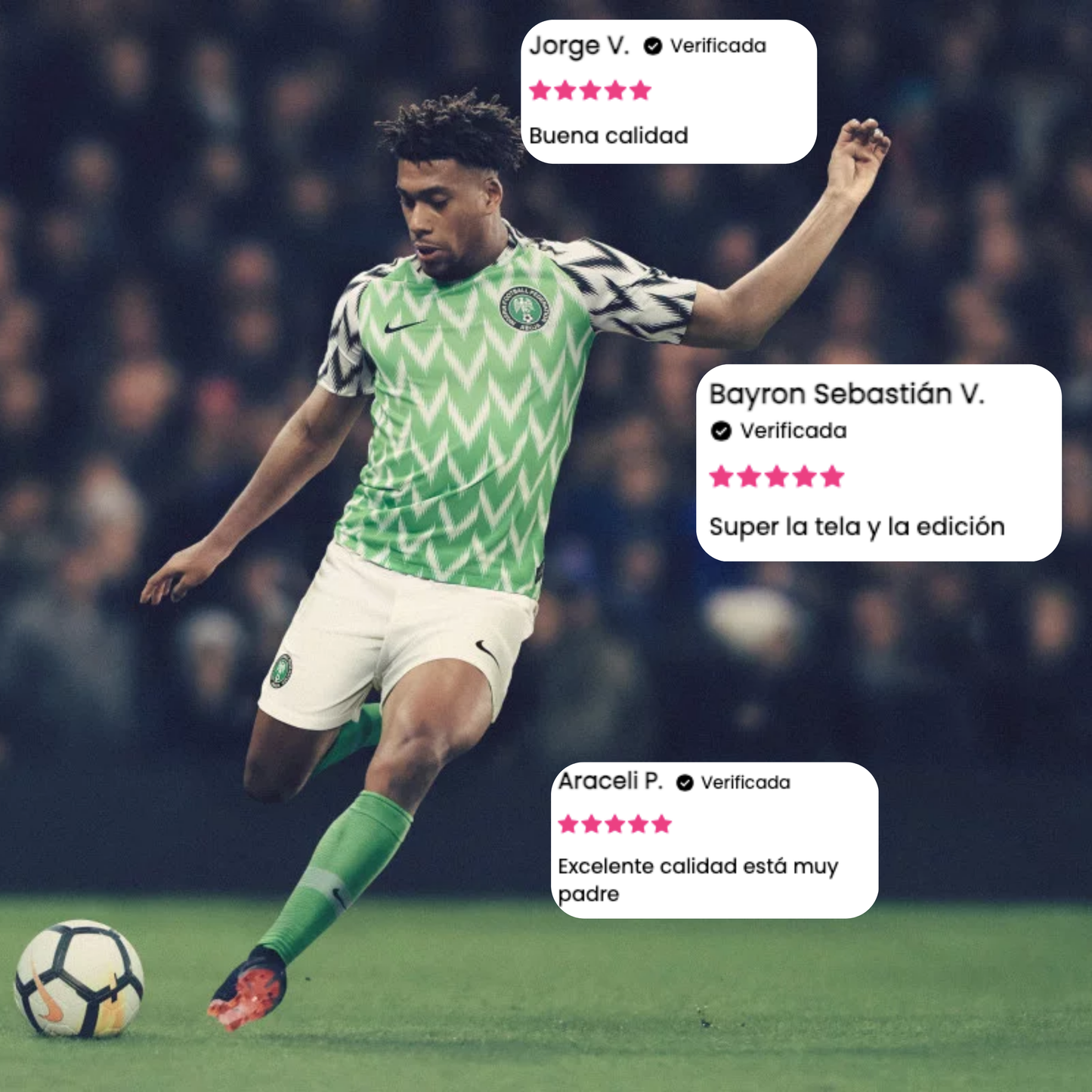 Nigeria Mundial 2018 Local Super Eagles — Liquidación talla XXL