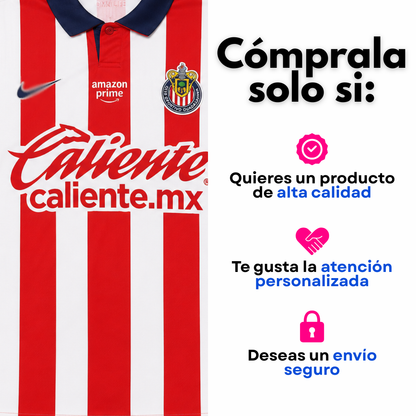 Chivas 2026/27 local versión jugador