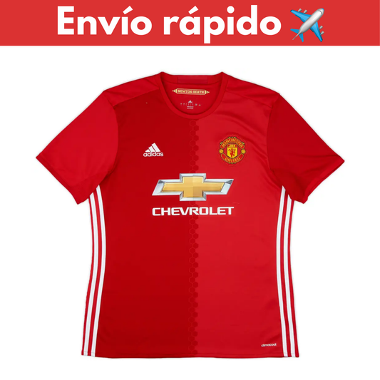 Manchester United 2016-17 Local Zlatan Ibrahimović #9 — Liquidación talla M