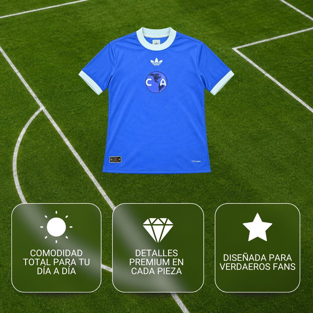 América 110 aniversario portero azul versión jugador