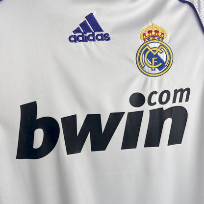 Real Madrid 07-08 Home short sleeve