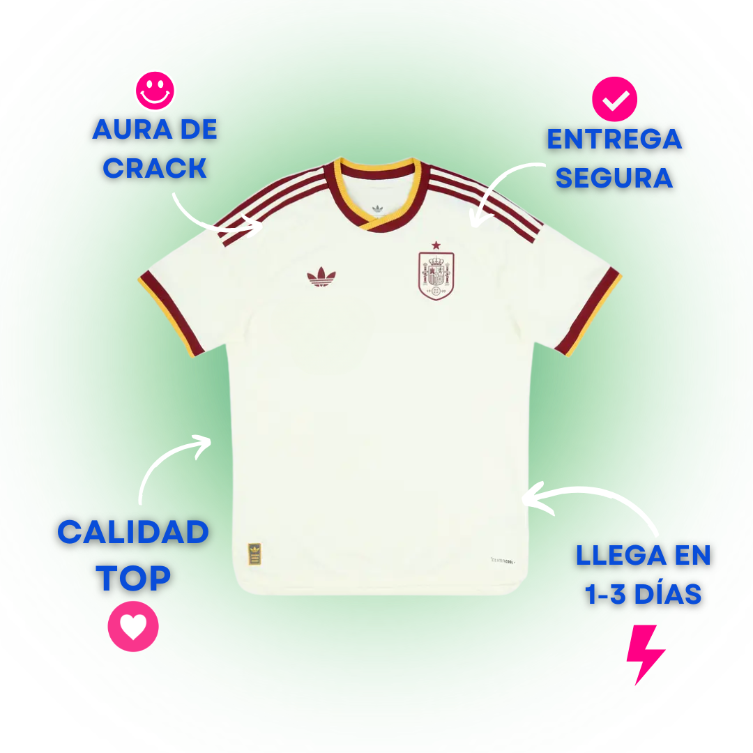 España Mundial 2026 Visita versión jugador - ENVÍO RÁPIDO