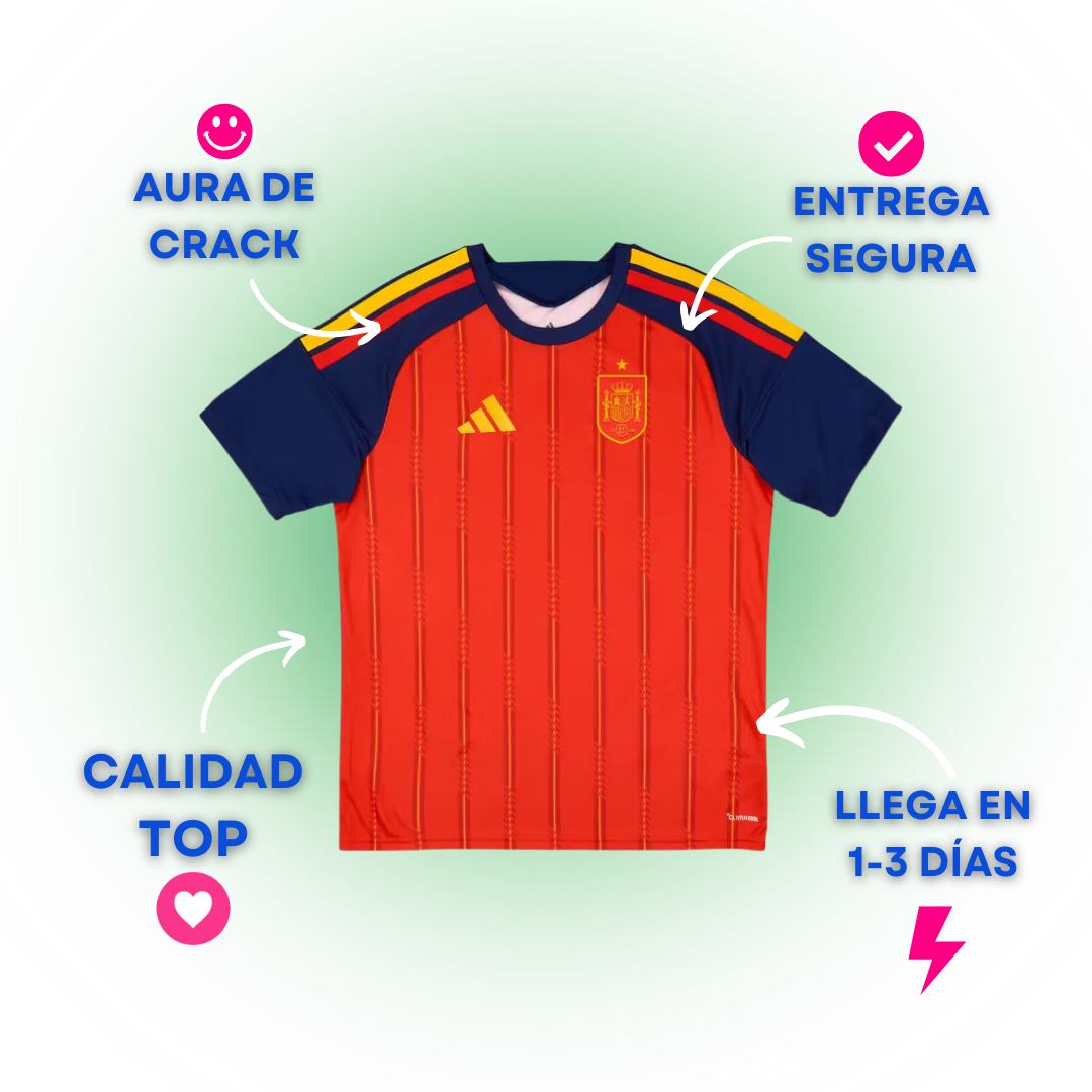 España Mundial 2026 Local versión jugador - ENVÍO RÁPIDO