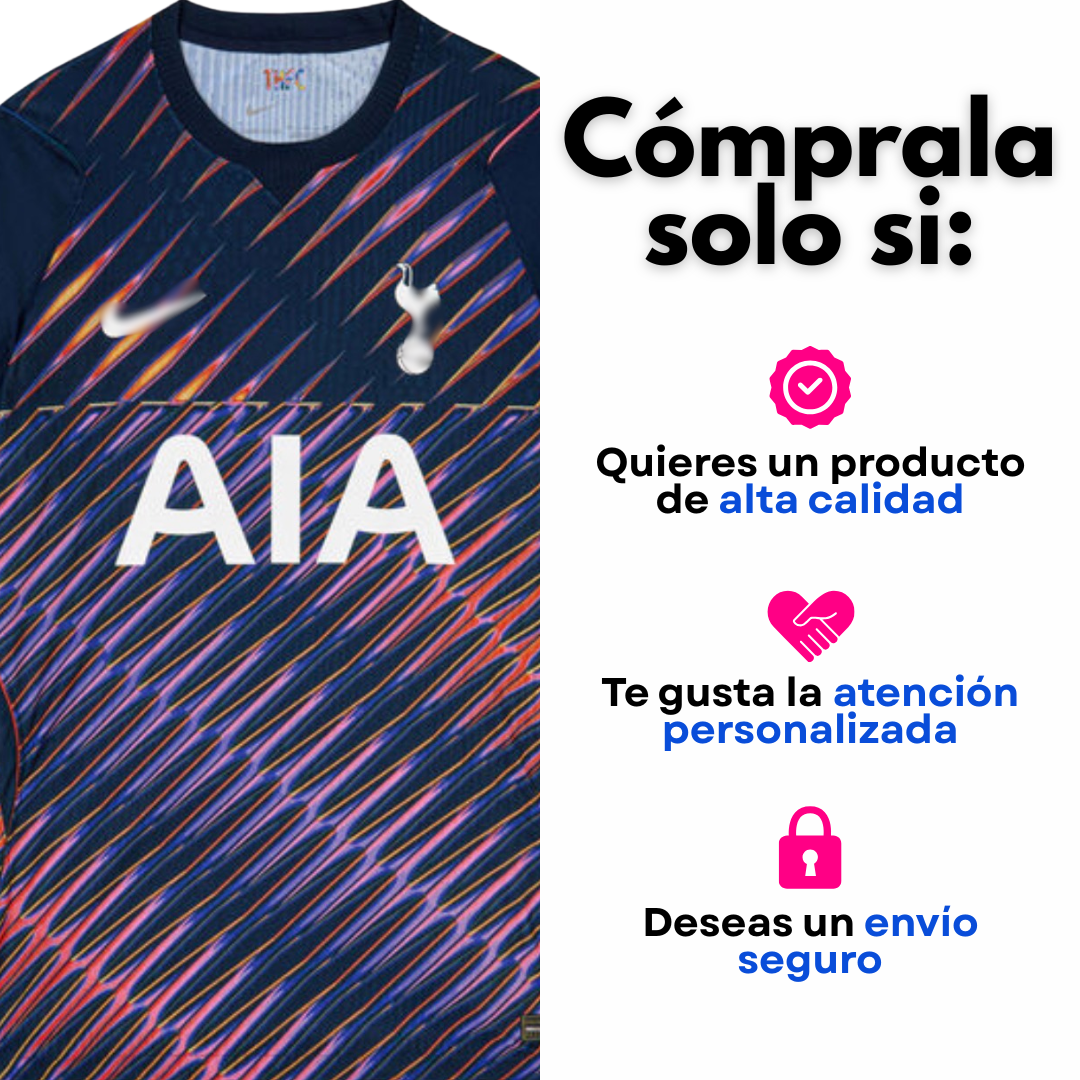Tottenham 2026/27 visita versión jugador