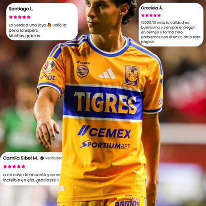 Tigres 2026/27 local versión jugador