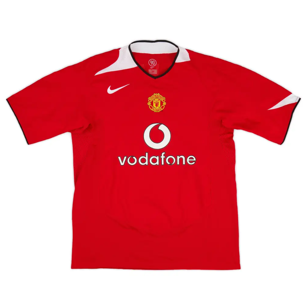 Manchester United 06-07 Home short sleeve