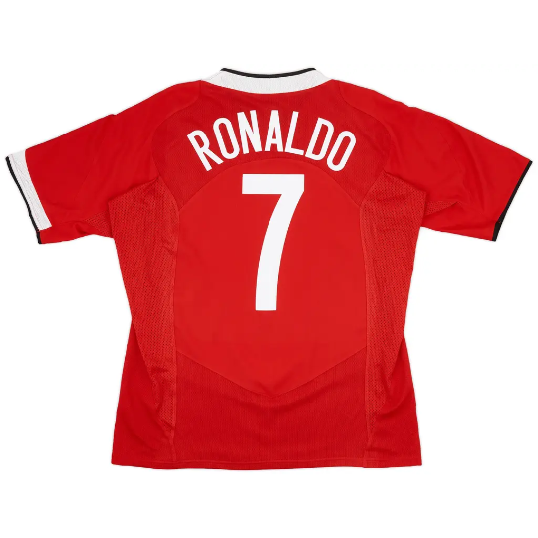 Manchester United 06-07 Home short sleeve