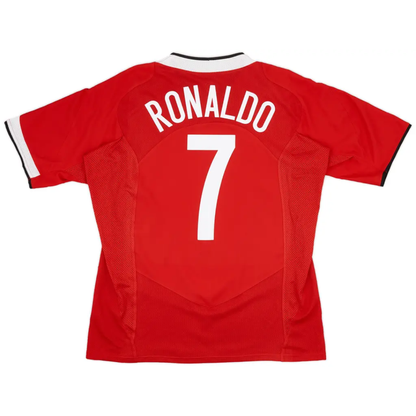 Manchester United 06-07 Home short sleeve