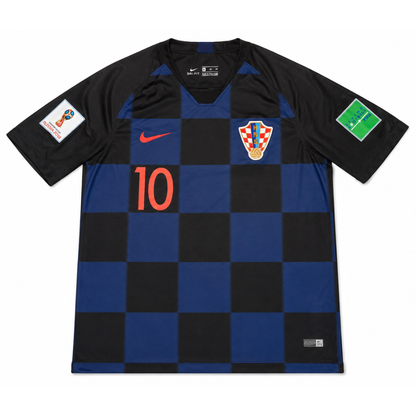 Croacia Visita 2018 Retro - Camiseta Histórica Subcampeón del Mundo