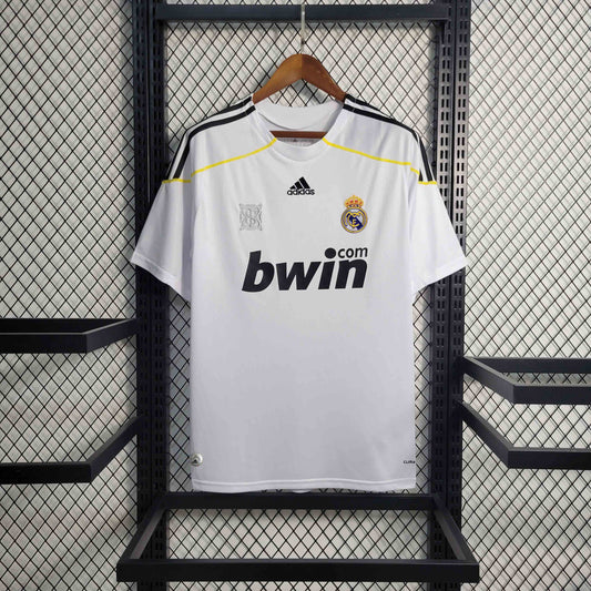 Real Madrid 09-10 Home short sleeve