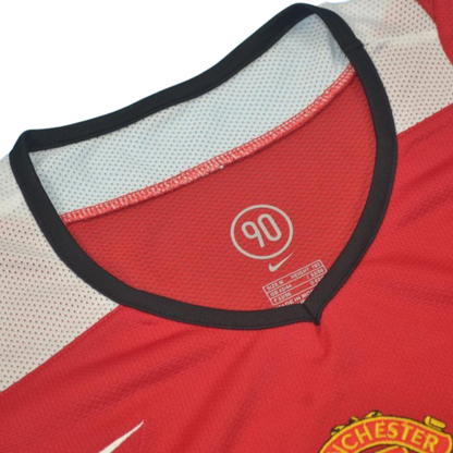 Manchester United 06-07 Home short sleeve