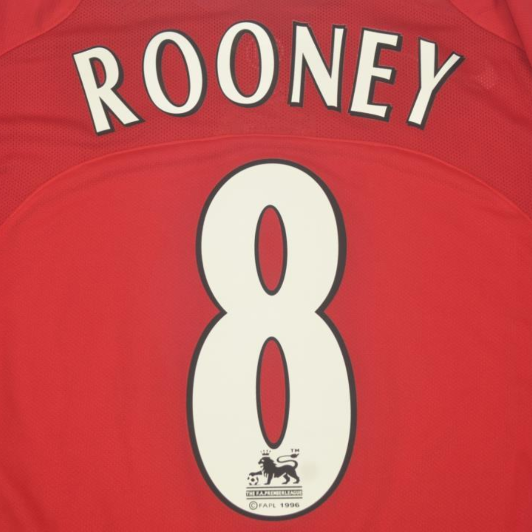 Manchester United 06-07 Home short sleeve