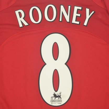 Manchester United 06-07 Home short sleeve