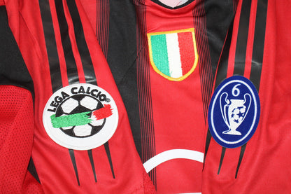 Milan 06-07 Home short sleeve