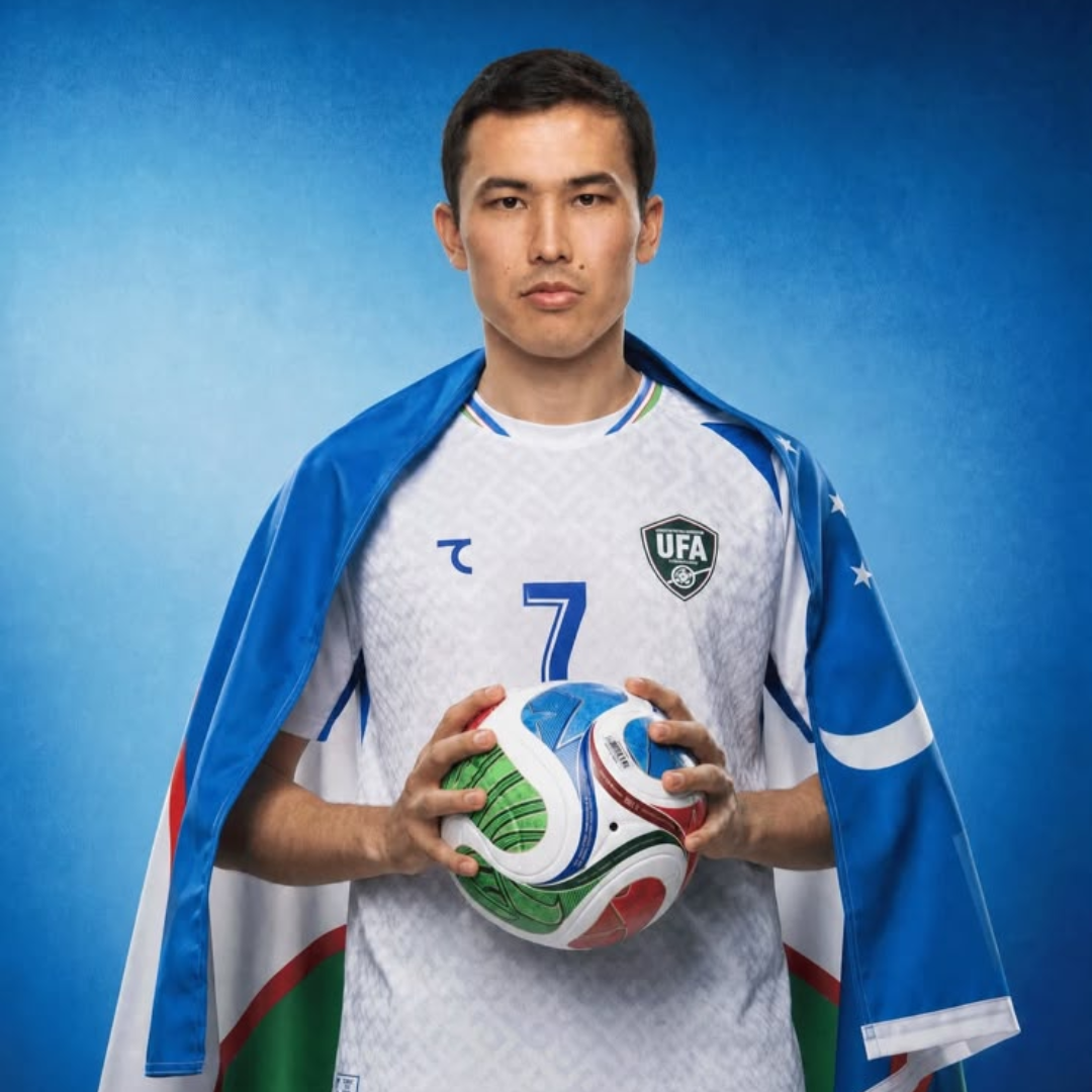 Uzbekistán Mundial 2026 Local Versión Fan