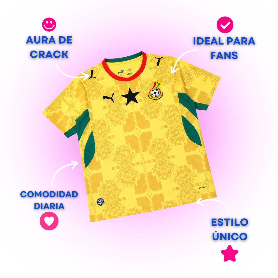 Ghana Mundial 2026 Visita Versión Fan