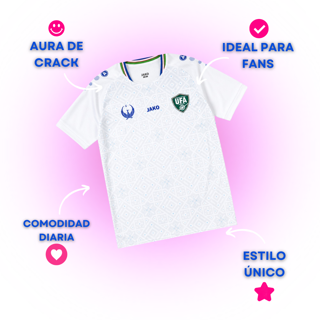Uzbekistán Mundial 2026 Local Versión Fan