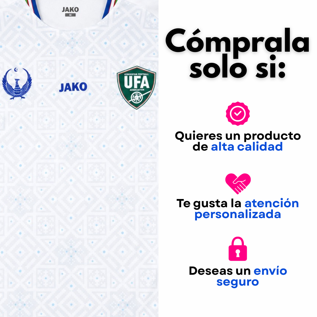 Uzbekistán Mundial 2026 Local Versión Fan