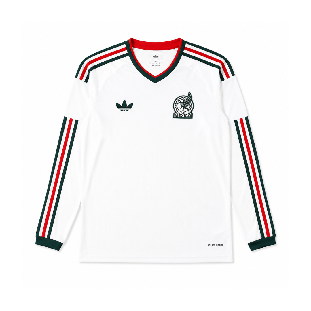 México Visita Manga Larga 2026 – Versión Jugador